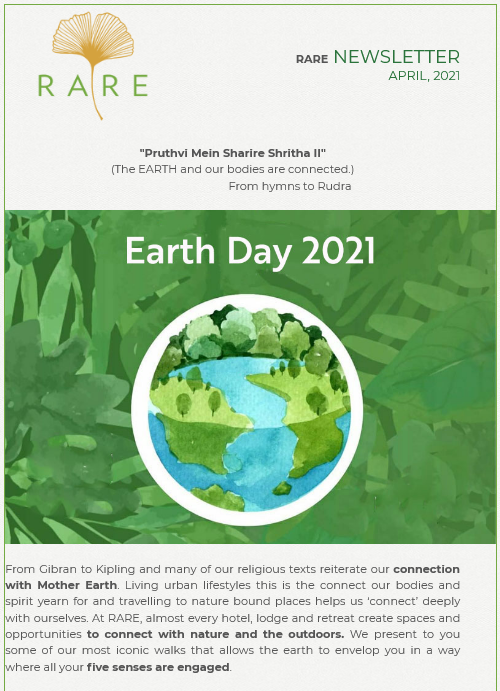 gINKgo I RARE Newsletter | Vol 33 | Earth Day 2021 | April 2021